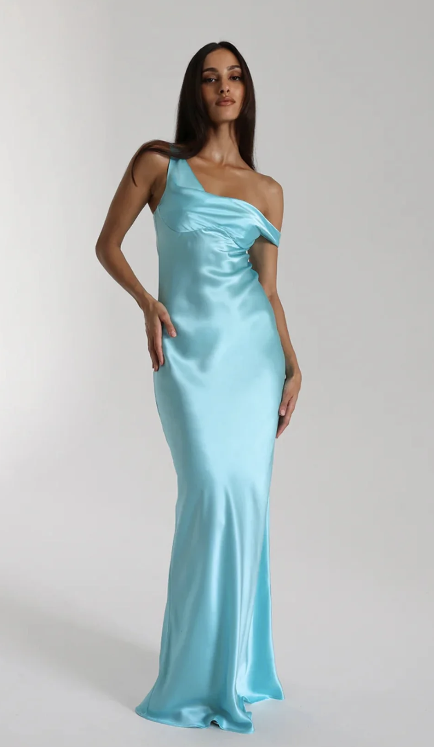 MONIKA GOWN - TURQUOISE by Natalie Rolt