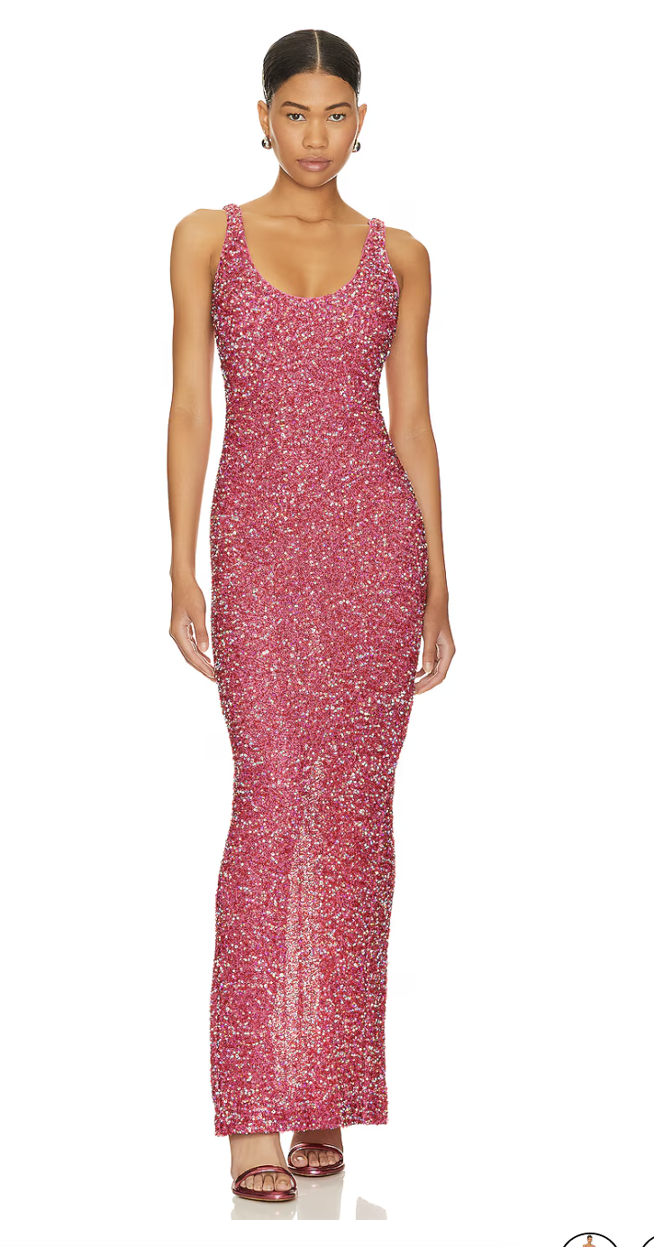 Janhvi Maxi Dress - Pink by REVOLVE