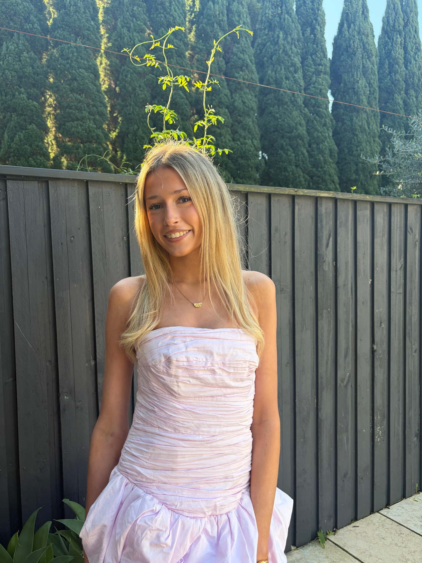 Violette Bubble Hem Mini Dress by Aje